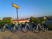 bike for St James Way Jacobean pilgrimage