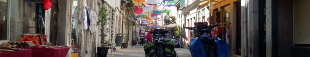 Camino de Santiago desde Porto Portugal en bicicleta